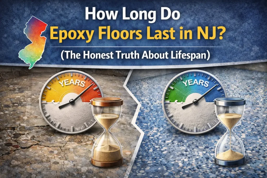 How Long Do Epoxy Floors Last in NJ? (The Honest Truth About Lifespan)