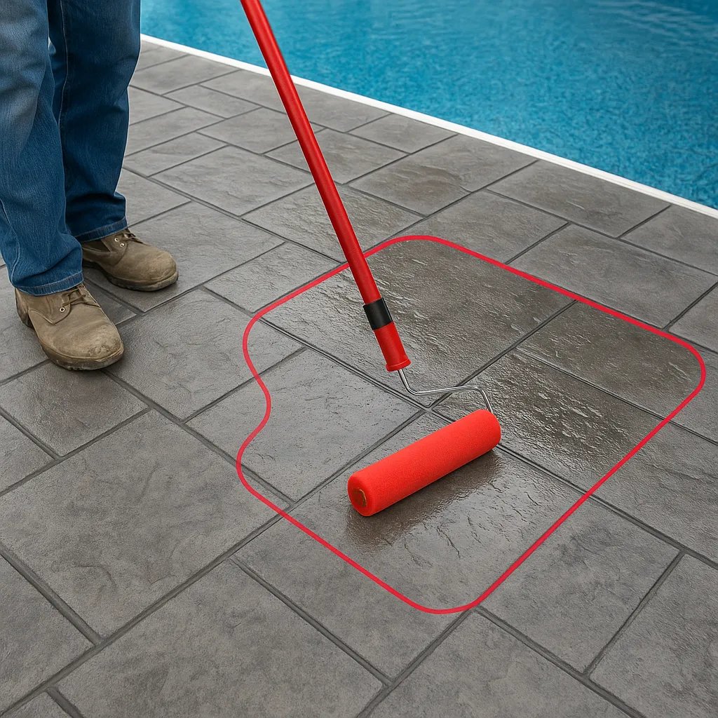 Best Sealers For Stamped Concrete Pool Decks, Driveways and Patios in New Jersey